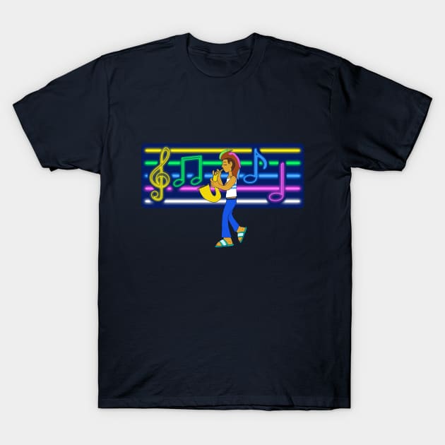 Synth of The Arts: Music T-Shirt by VixenwithStripes